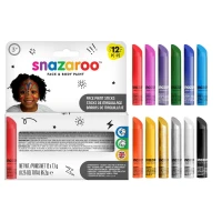 Set of face painting crayons, 12 pcs.